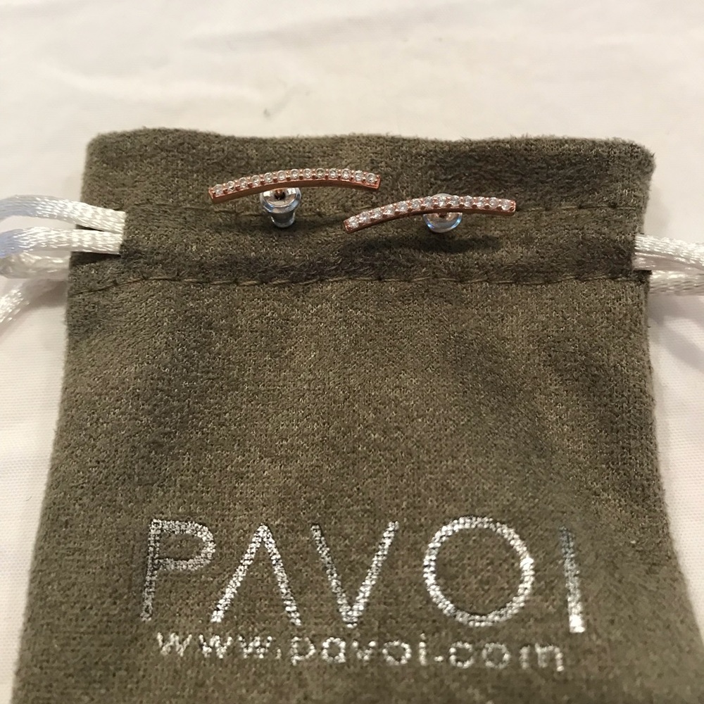 Rose gold Crawler Earrings